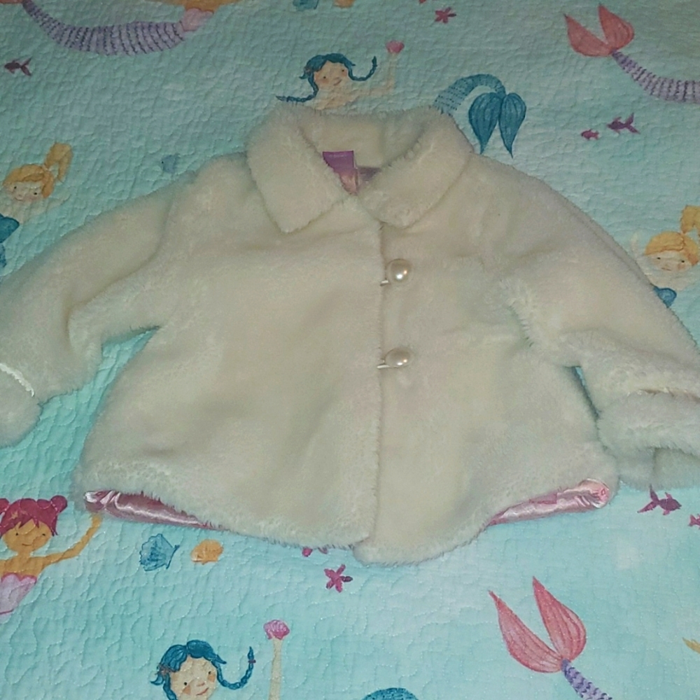 Disney princess faux fur coat 2